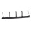 Aluminum Door Hanging Hooks - 5Hook Wall Mounted 7