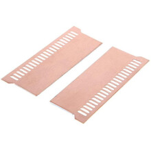 16 Pcs Pure Copper Notebook Gaming Laptop Memory Heatsink Cooling Radiator RAM Memory Cooler Heat Sink 0.5mm