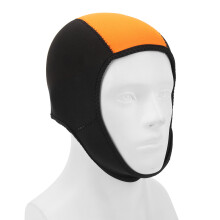 Wetsuit Hood Thermal Diving Surf Swim UV Orange