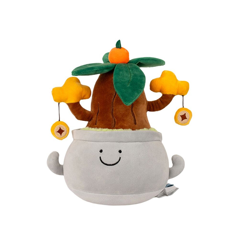 Simulation Potted Succulent Plants Plush Stuffed Toy Doll Potted Flower Pillow Soft Bedside Decoration C 4712584763054