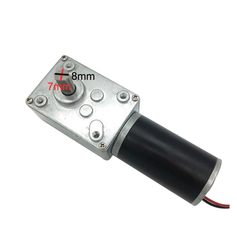 12V Dc Worm Gear Motor Torque SelfâLocking Design 12Rpm Reversible Starter Package B 9092120073737