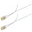 2X Socket G9 Ceramic Light Holder 2A 250V 2