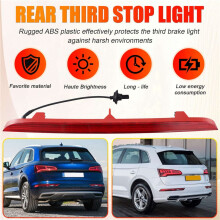 Car Tail Light High Mount Brake Light Rear Third Brake Light Stop Lamp 8R0945097 for Q5 8R 2009-2017