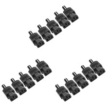 15PCS IEC C13 Power Plug Connector C13 Female Plug Power Adapter Connector 3 Pin Power Socket 250V 10A AC Power Adapter