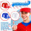 Baseballhelm-Eiscreme-Snackschale, 237 Ml, -Baseballkappen-Schüsseln, Kinderhelm-Chips-Schüssel, Eisbecher-Helme, 8er-Pack 1