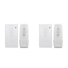 2X AC Motor Afstandsschakelaar Controller 12V 24V 36V Motor Vooruit Achteruit Omhoog Omlaag Zender Handmatige Knop Eindschakelaar
