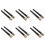 6X 2 Antena UHF com Conector BNC para Microfone Sem Fio do Receptor  EW100 EW300 EW500 G3 Evolution G3 1