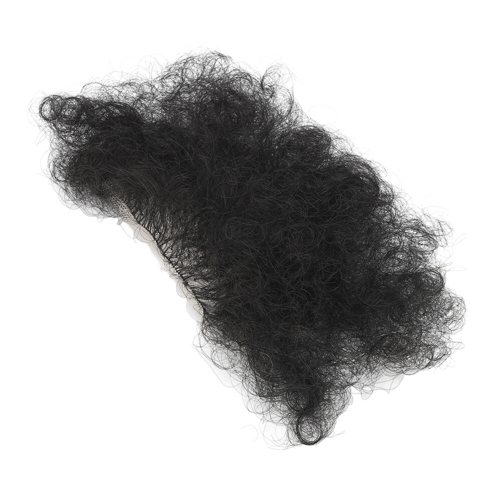 Breathable Black Fake Pubic Hair for Bikini  high-temperature fiber