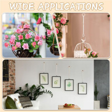 12 Pcs Connectable Macrame Plant Hanger Extender Plant Pot Holders Extender Macrame Plant Holder Handmade Woven Hanging