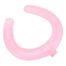 Tube di raffreddamento per il collo riutilizzabile rosa leggero, ideale per sport all'aperto durante l'estate