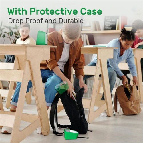 60Minute Visual Timer with Protective Case,Dinosaur Disk Timer for Kids and Adults,Silent Countdown  Management Tool 1