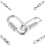 60Pcs Carabiner M6 Quick Link 6mm Chain Link, Galvanized Iron Chain Connector Heavy Duty Quick Link 2