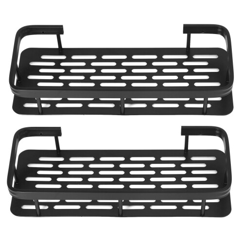 Aluminum Double-Layer Shower Caddy 2
