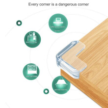 Anti-Collision Corner Table Corner Transparent Anti-Bump Anti-Collision Corner Protector Furniture