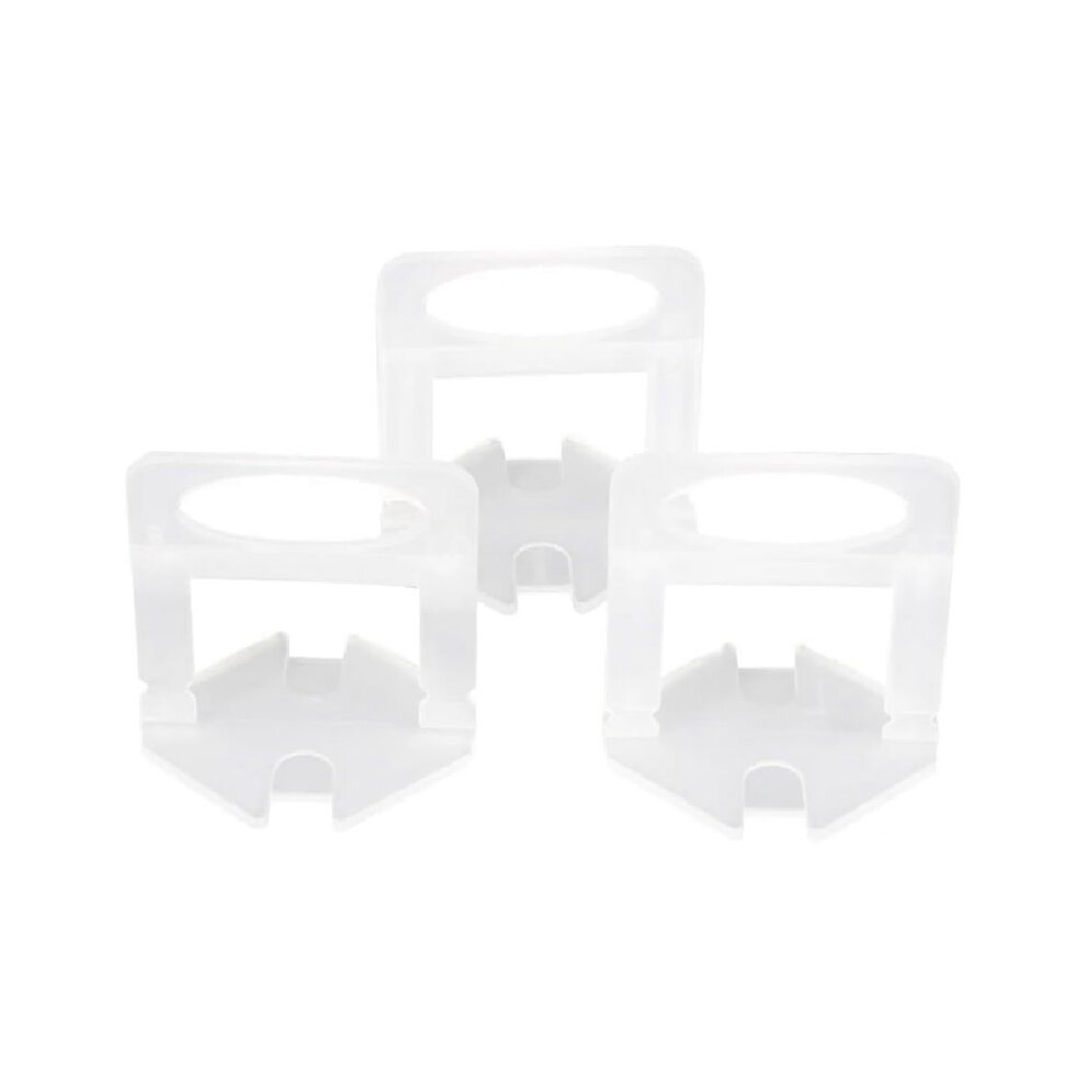Tile Leveling System Clips - Diy Tiles Leveler Spacers - Tile Leveling System For Tile Installation (1/8 Inch) (500Pcs) 6032332905306