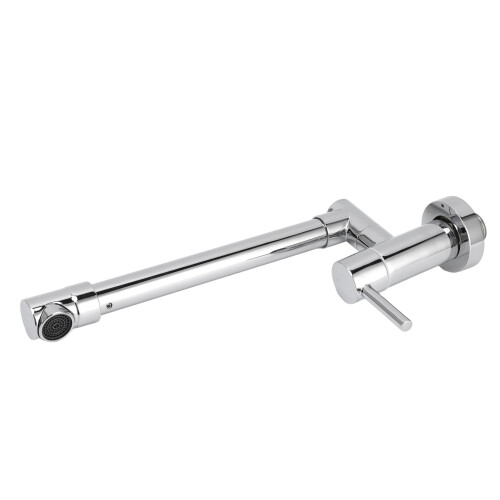Sink Faucet with External Thread G1/2, Silver, 360 2