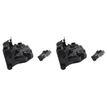 2X Car Door Lock (Front Left) Door Lock Actuator Lock Cylinder 51217281945 for 5 7 Series X5 X6