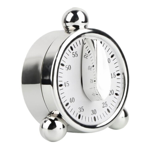 3X 60 Minutes Kitchen Mechanical Timer Cooking Reminders Alarm Clock for Kitchen Office Countdown Timer 1