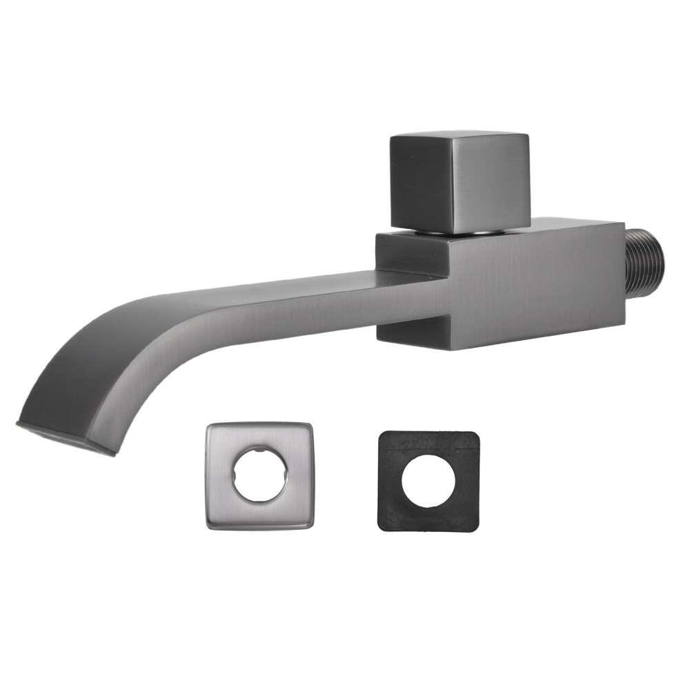 Copper Wall-Mounted Waterfall Sink Faucet G1/2 9380977715567
