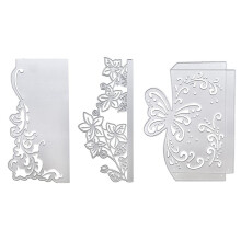 Metal DIY Embossing Mold Cutting Mold, Used for Album Paper Card Making and Handmade Photo Album, Durable.