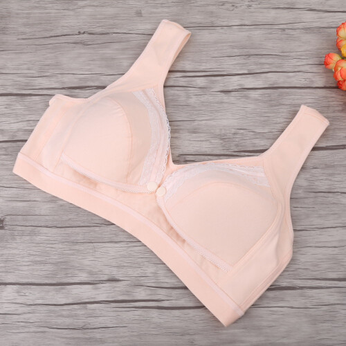 Nursing Bra Cotton Beige 1