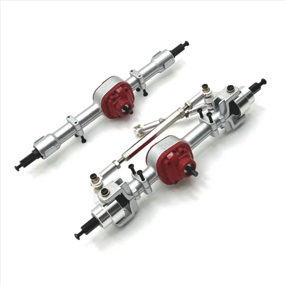 Rc Front Rear Axle Set For 1/12 Mn78 Mn82 Rc Cars, Cnc Machined Steel Upgrade Parts For Durable Performance 9073542870449