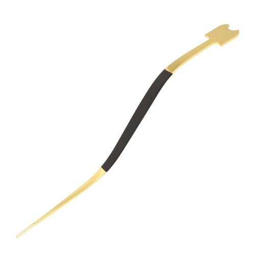 Cello Sound Post Setter Cello Repair Tool Metal Column Hook Tool Cello Accessory Curved with Black