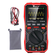 TOOLTOP 2 In1 Digitale Multimeter Analoge Bandbreedte 2.5MS/S Bemonsteringsfrequentie Golfvorm Gegevensopslag Oscilloscoop Tester