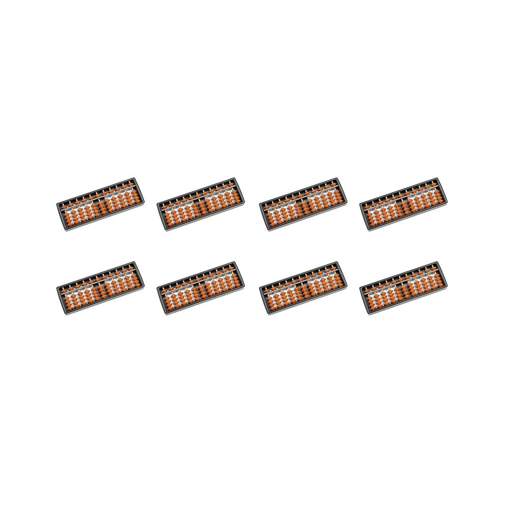 8X Abacus Toy 11 Digits Kid School Learning Math Arithmetic Toy Chinese Traditional Abacus Educational Toys For Children Black 6032573856573