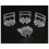 Tile Leveling System Clips - DIY Tiles Leveler Spacers - Tile Leveling System for Tile Installation (1/8 Inch) (500Pcs) 3