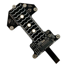 For Raspberry Pi 5 PCIe Expansion Board to M.2 NVMe SSD Adapter Board Pi5-PCIe-Fish-Board-A