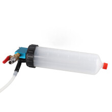 Auto Brake Fluid Oil Change Kit with 80CM Tube, 0.5L Capacity, White