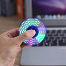 Blue LED Fidget Toy 18 Flash Patterns
