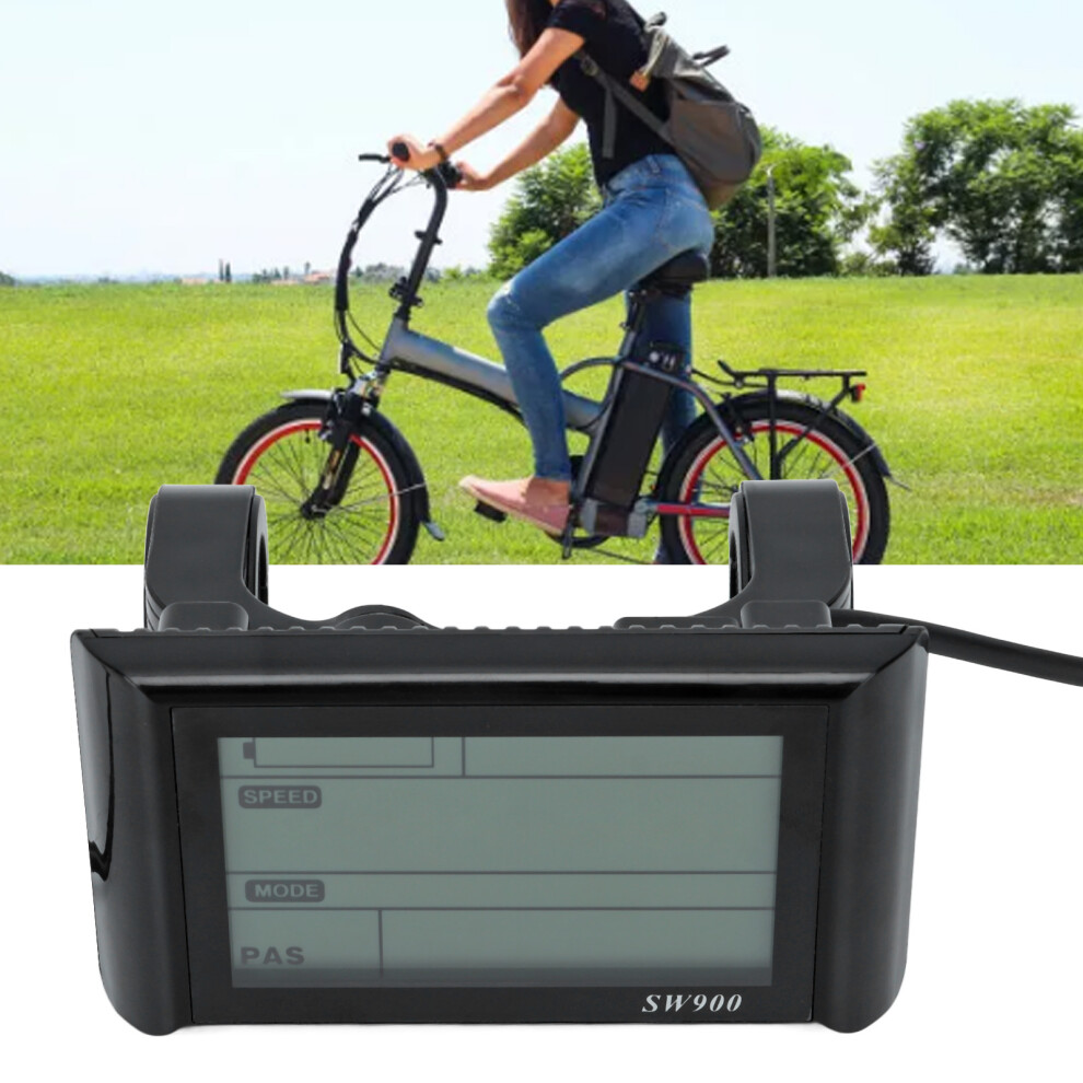 Sw900 Lcd Display For Electric Bike 24V-60V Waterproof Control Panel 9341389439243