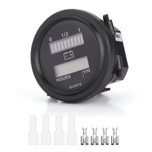 12 V/24 V/36 V/48 V/72 V LED-Batterieanzeige mit Stundenmesser für Golfwagen