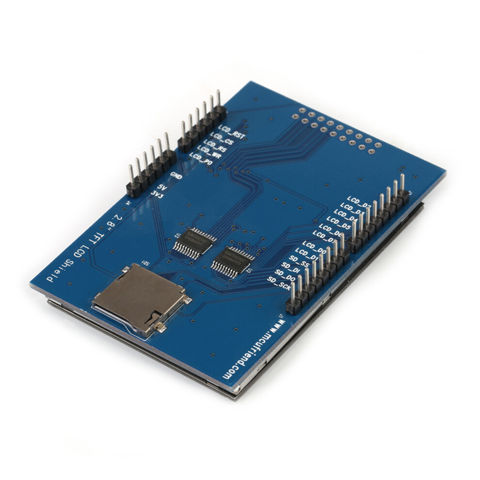 2.8 Inch Tft Lcd Touch Screen Module With Memory Card Slot | 240X320, 262K Shades 6911393049146