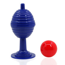 Magic Ball Vase 10cm Close Up Magic Trick Prop for Visual Ball Vanish and Street Illusions
