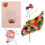 8Pcs DIY Quilling & Paper Craft Tools 16 Pattern Release Drawing Paper Set 7