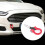 Black Aluminium Front Tow Hook Decoration 11