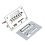 Bluetooth MP3 Decoder Board with FM Radio, USB, Silver 75x50x25mm 1