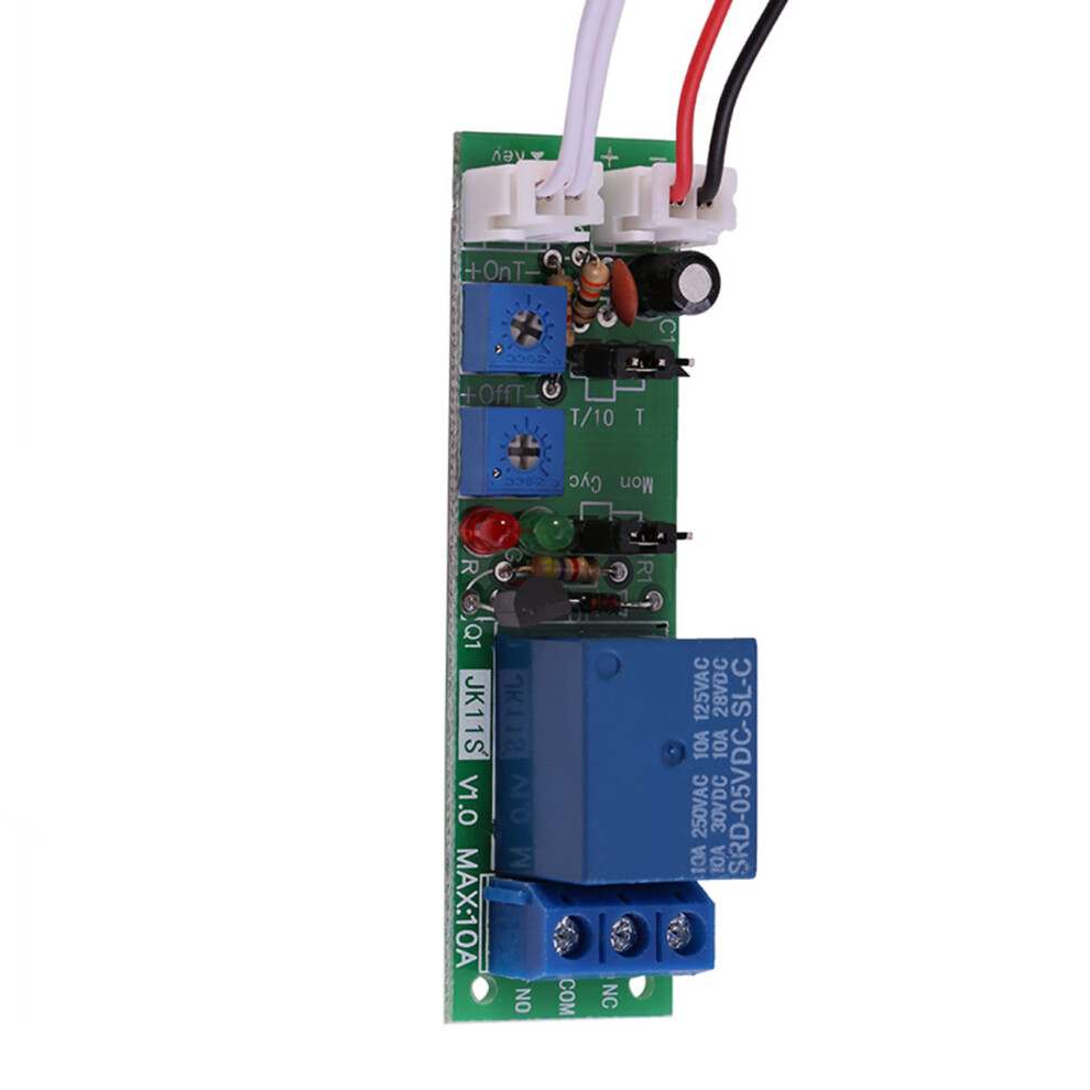 Adjustable Cycle Timer Relay Module Dc5v 0-30Min With On/Off Switch 9311393052219