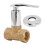 3/4in Concealed Ceramic Brass Water Shutoff Valve 1