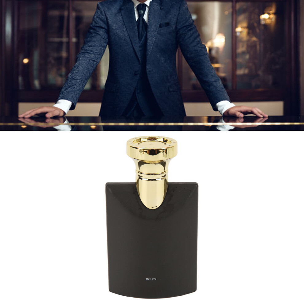 Light/Black Long Lasting Male Perfume Spray 50Ml Flower Fragrance