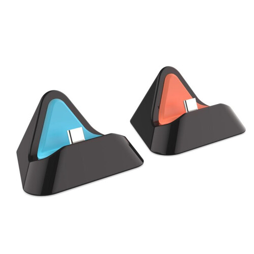 Triangle Charging Dock Stand for  2 Charging Stand with Soft Silicone Protection Fast Charger for OLED Lite A 2