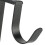 Pool Tools 2 Pack Steel Iron Pool Pole Hanger for Wall or Fence Adjustable 12