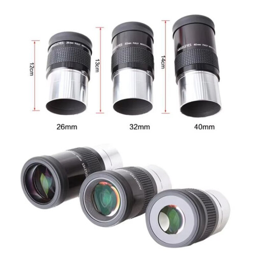 Angeleyes Revestimento Totalmente Multicamadas de 2 Polegadas, Acessórios para Telescópio Astronômico de 40 mm 2