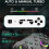 DATA FROG Wireless  Controller for  2//Lite/OLED RGB Lighting Controller 6-Axis+Vibration+Turbo 5