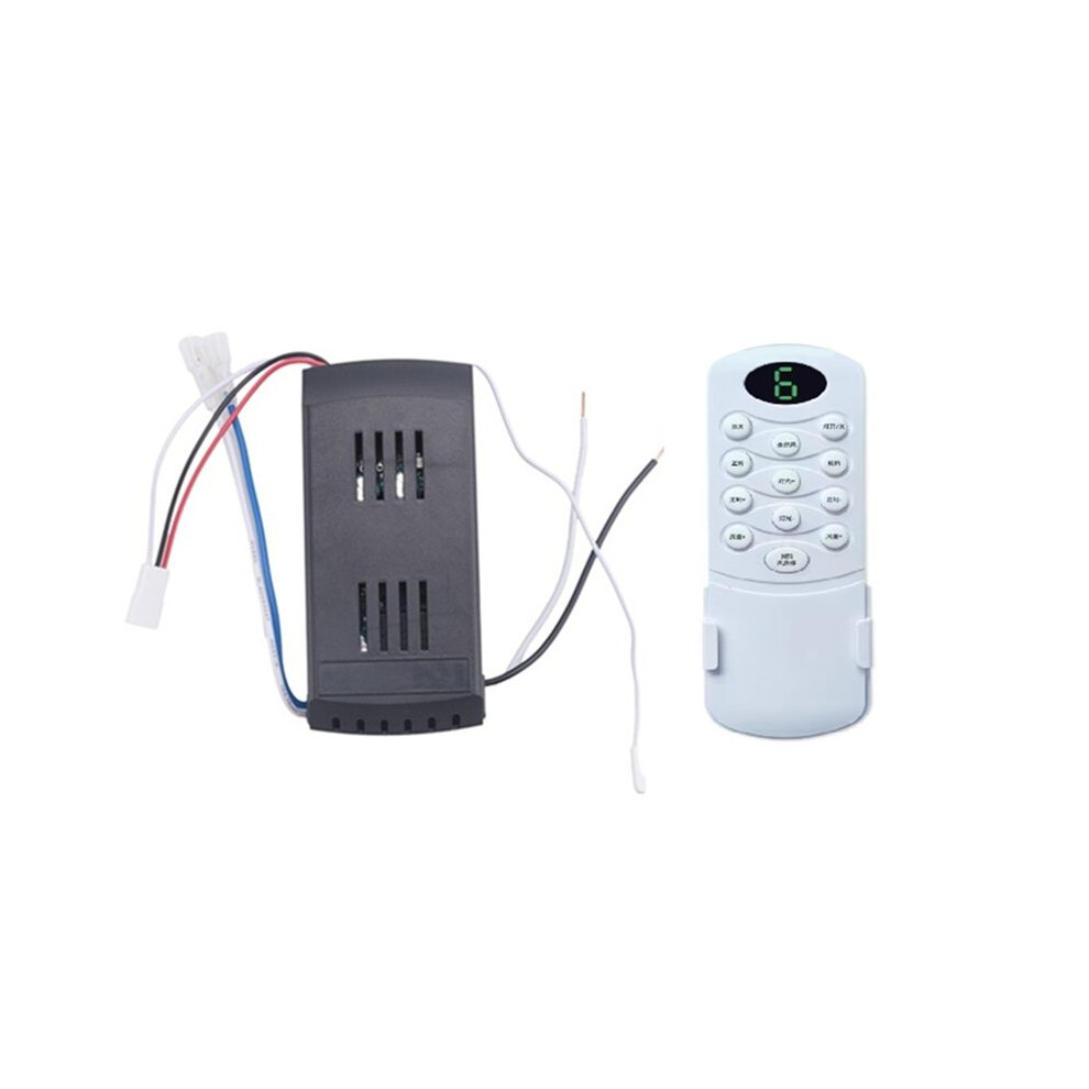 Ceiling Fan Remote Control Kit 40W 6-Speed Replacement Remote & Receiver for  Ceiling Fans & Lights