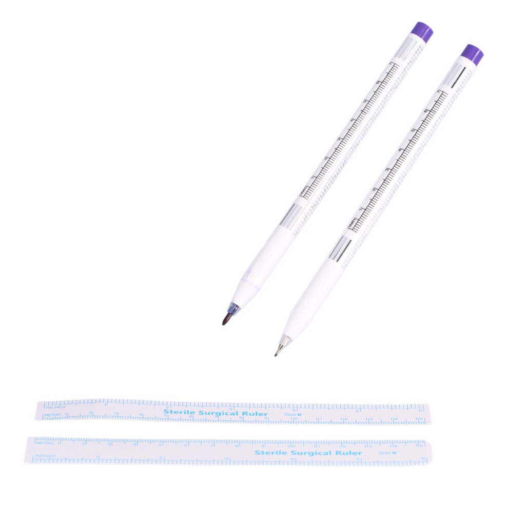 Disposable Surgical Skin Marker Set with Rulers â 2Pcs/Set