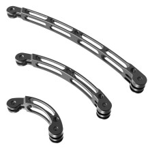Aluminum Helmet Extension Arm Curved Pole Selfie Stick Tripod Adapter for Hero 13 12 Action 5 Camera